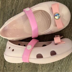 CROCS Kids' Mary Jane Sandals Size 8